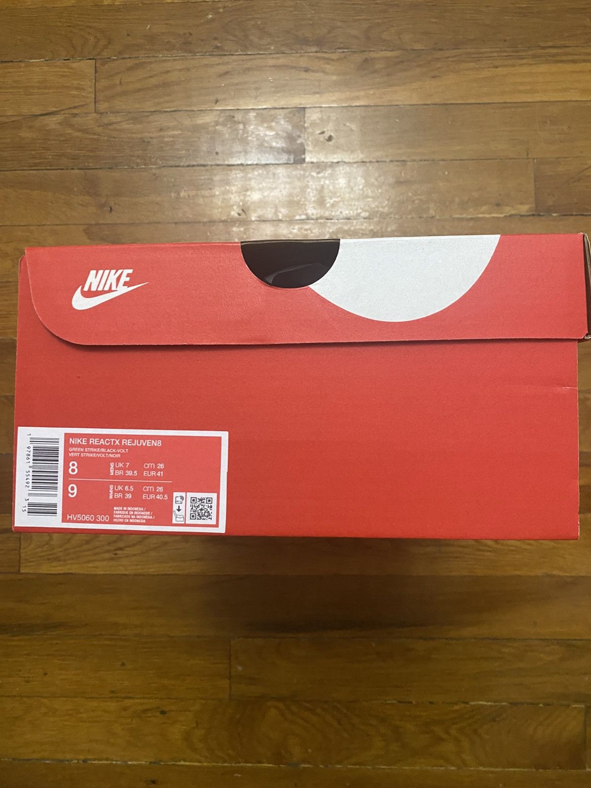 Nike Size 8 - Nike Reactx Rejuven8 Green Strike Black Volt Men’s Size US 8 / EU 41 - 8 Thumbnail