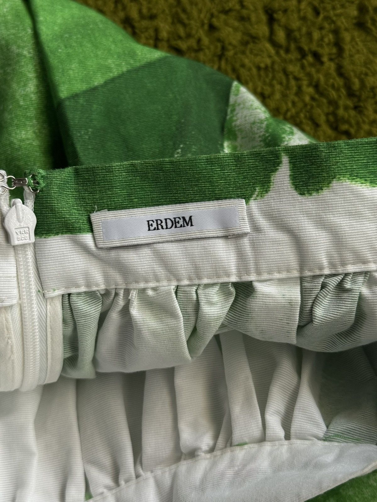 Erdem Erdem S/S 2024 graphic poplin maxi skirt Size 30" / US 8 / IT 44 - 9 Thumbnail