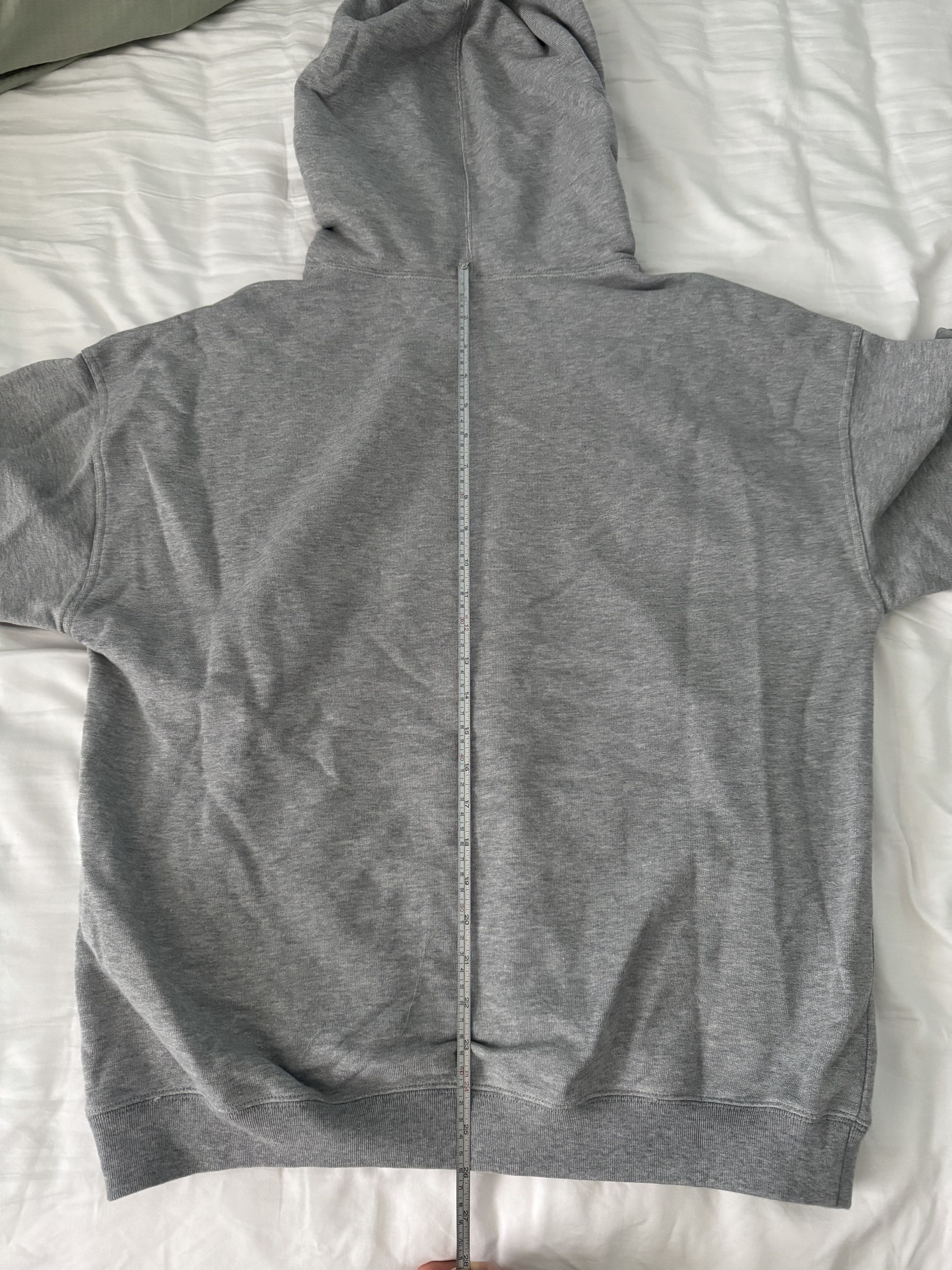 Gucci M Gucci Chain Print Hooded Sweatshirt Grey Cotton Hoodie Red Size US M / EU 48-50 / 2 - 13 Thumbnail