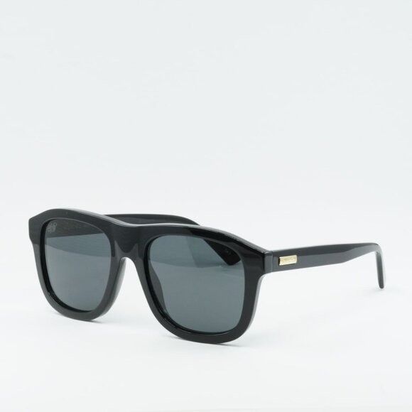 Gucci Gucci GG1316S 001 Sunglasses Black Aviator Frame, Grey Size ONE SIZE - 1 Thumbnail