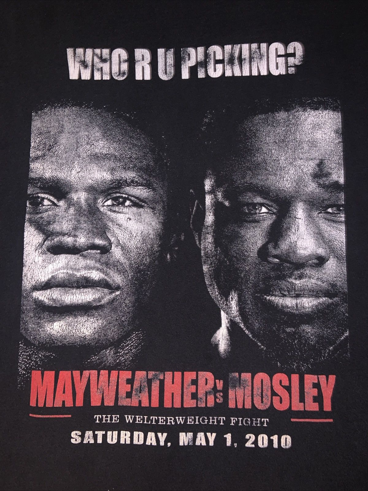 Alstyle Mayweather VS Mosley - Size XL - T-Shirt Size US XL / EU 56 / 4 - 4 Thumbnail