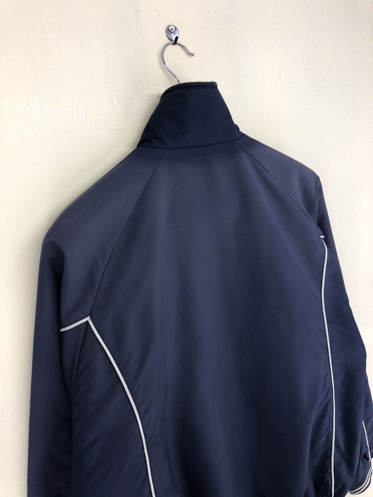 Mizuno Vintage Mizuno Mets Players Baseball Club Bomber Jacket Size US L / EU 52-54 / 3 - 13 Thumbnail