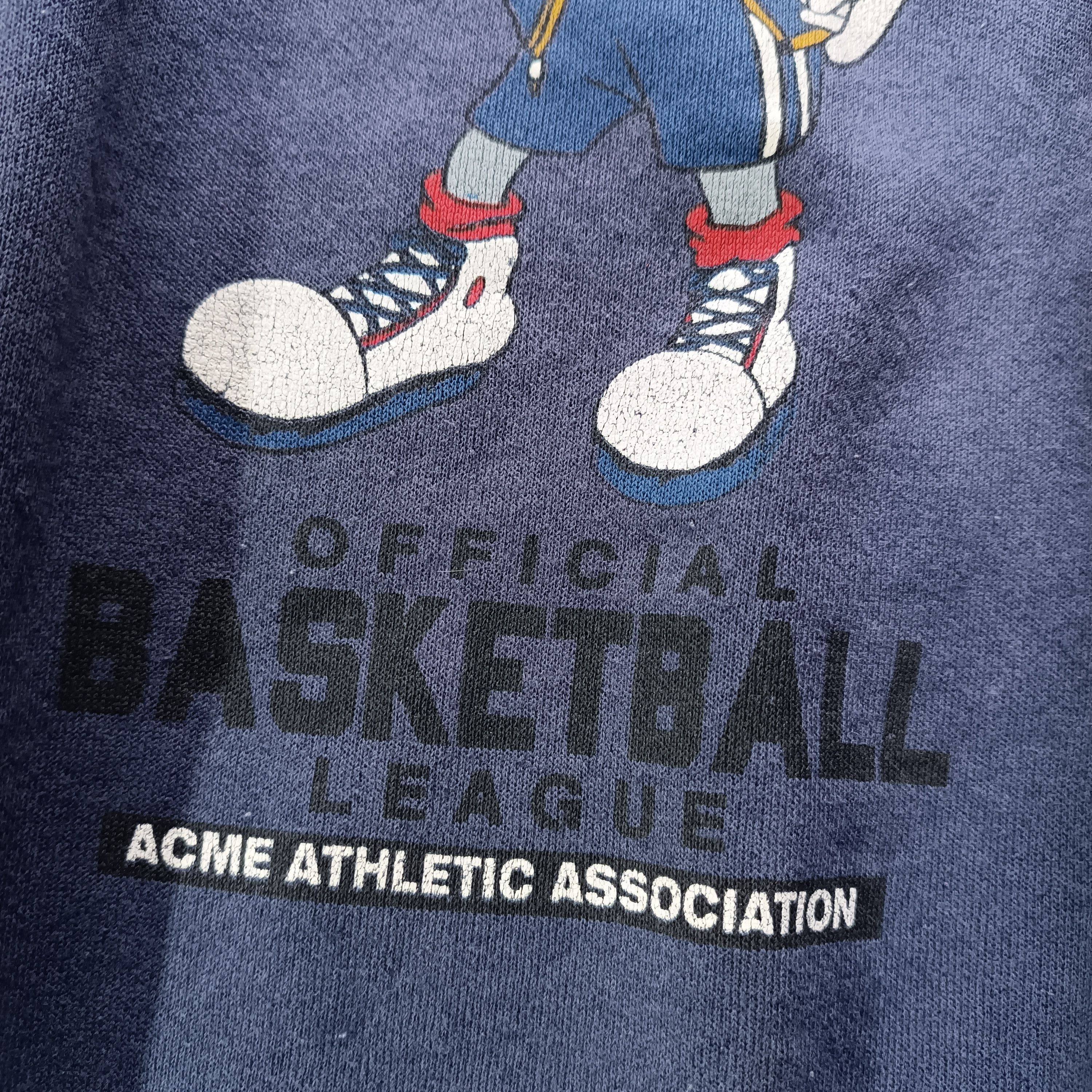 Vintage × Warner Bros Vintage 90s Bugs Bunny Basketball Crewneck Sweatshirt Size US L / EU 52-54 / 3 - 7 Thumbnail