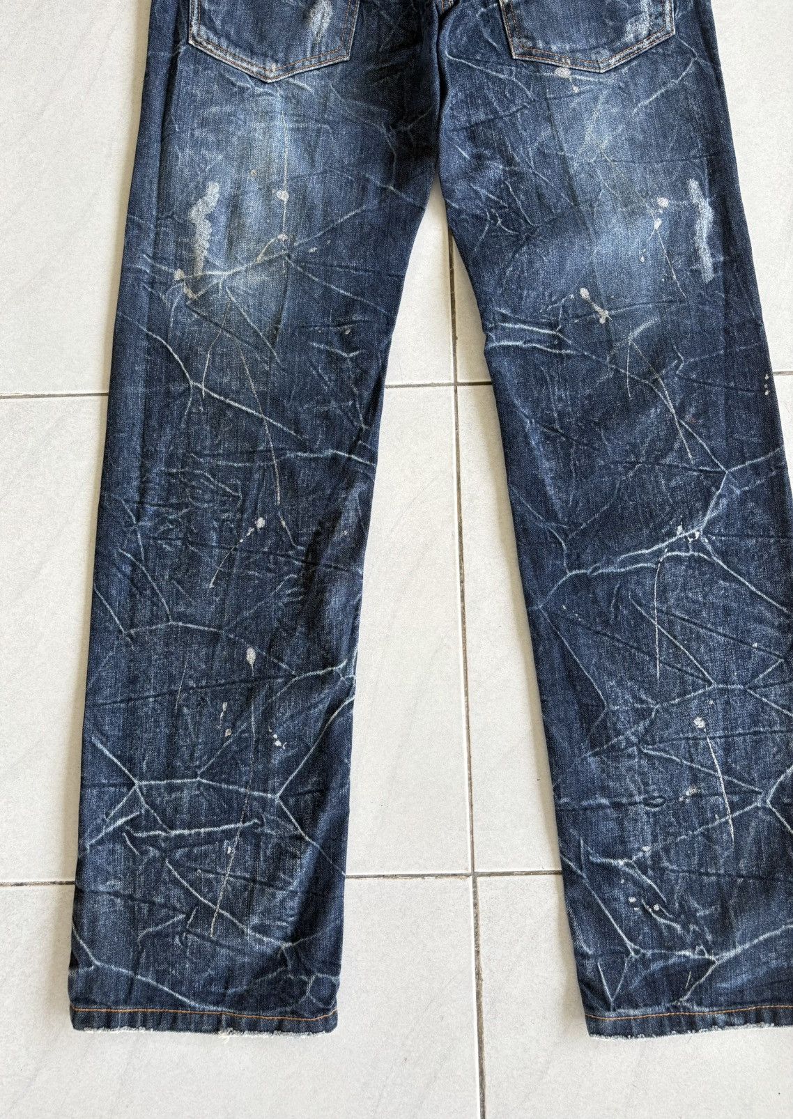 Japanese Brand Japanese International World Double Waist Jeans Size US 31 - 14 Thumbnail