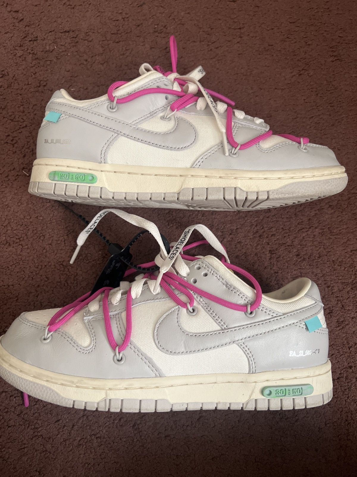 Nike × Off-White Off white dunks Size US 6.5 / EU 39-40 - 1 Thumbnail