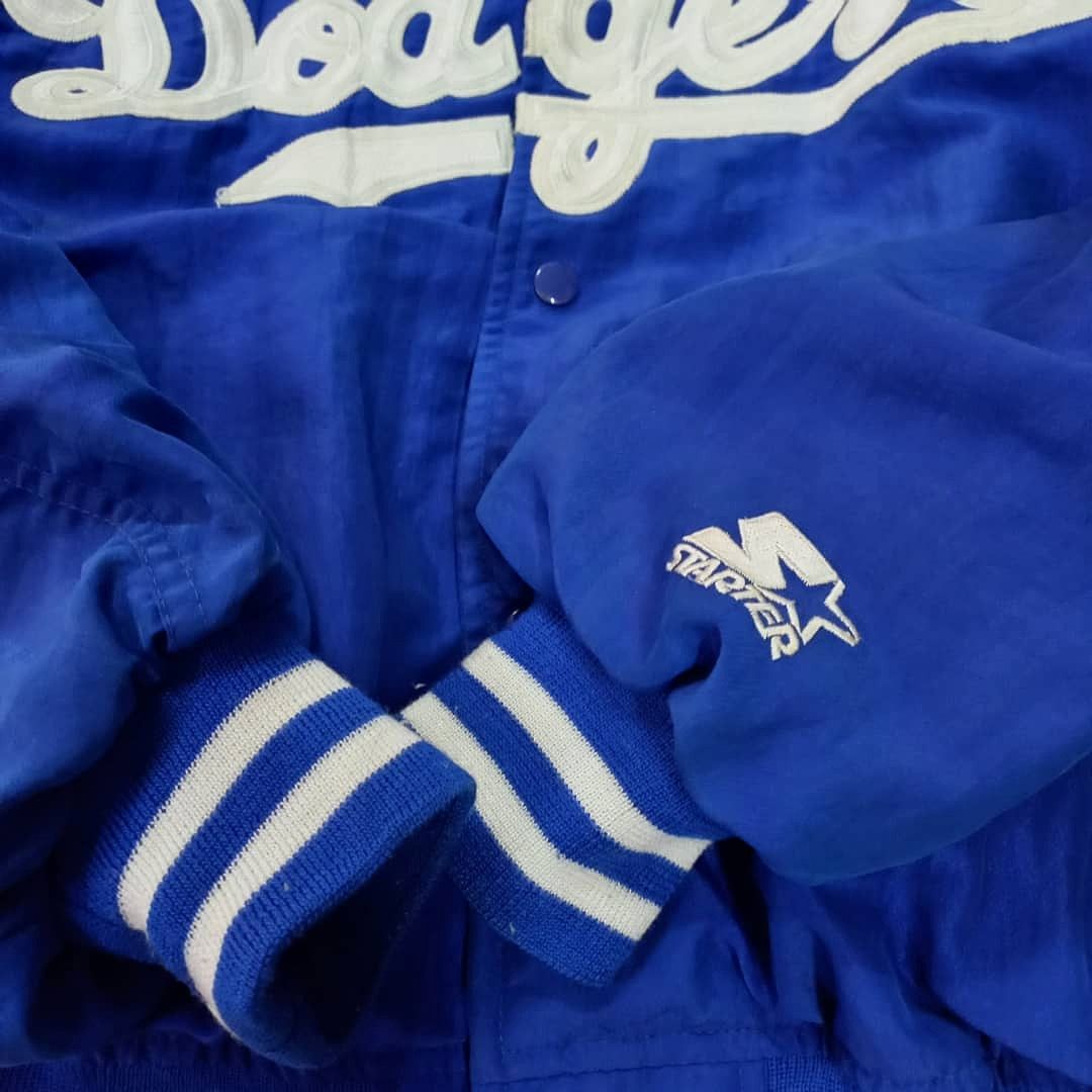 Starter Vintage Starter MLB LA Dodger Hideo Nomo Jacket Size US XL / EU 56 / 4 - 7 Thumbnail