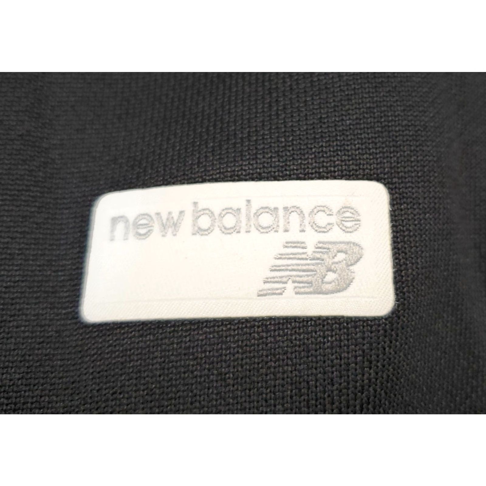 New Balance Womens New Balance Track Jacket Black White Full Zip Size S / US 4 / IT 40 - 2 Thumbnail