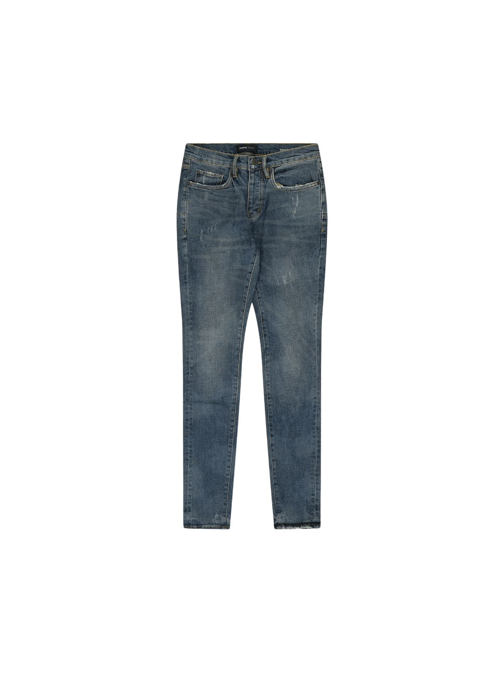 Purple Brand Purple Brand 'Indigo Perforated' Blue Jeans Size US 28 / EU 44 - 1 Thumbnail