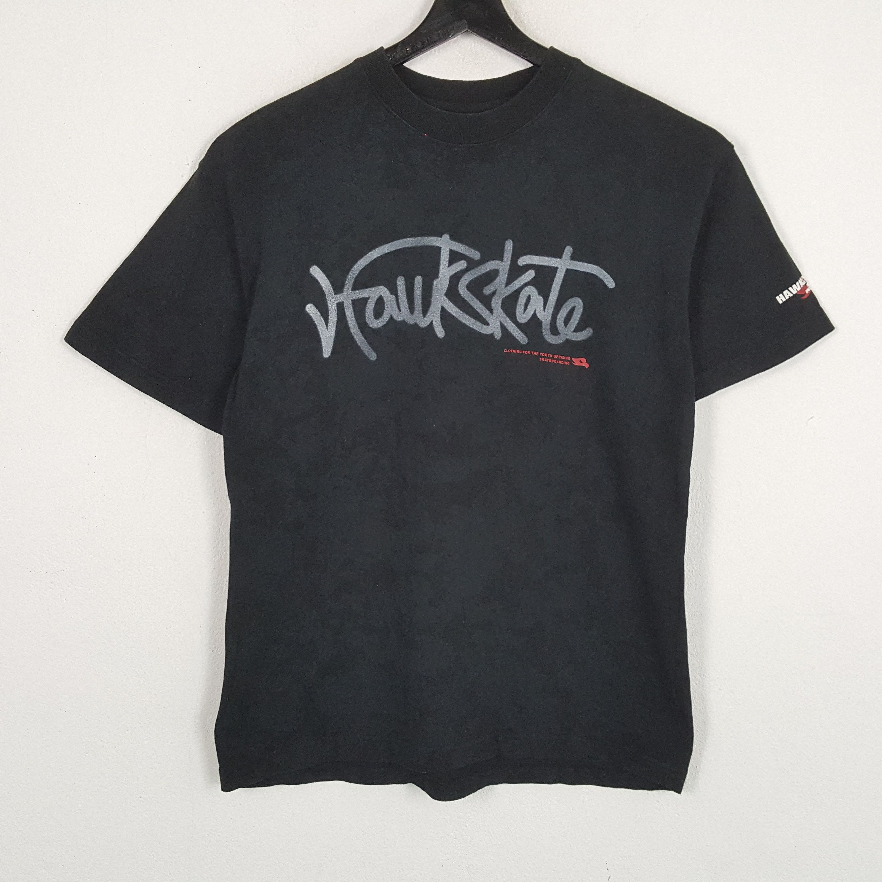 Tony Hawk × Vintage TONY HAWK SKATE Streetwear Skateboard Style Tshirt Size US L / EU 52-54 / 3 - 1 Thumbnail