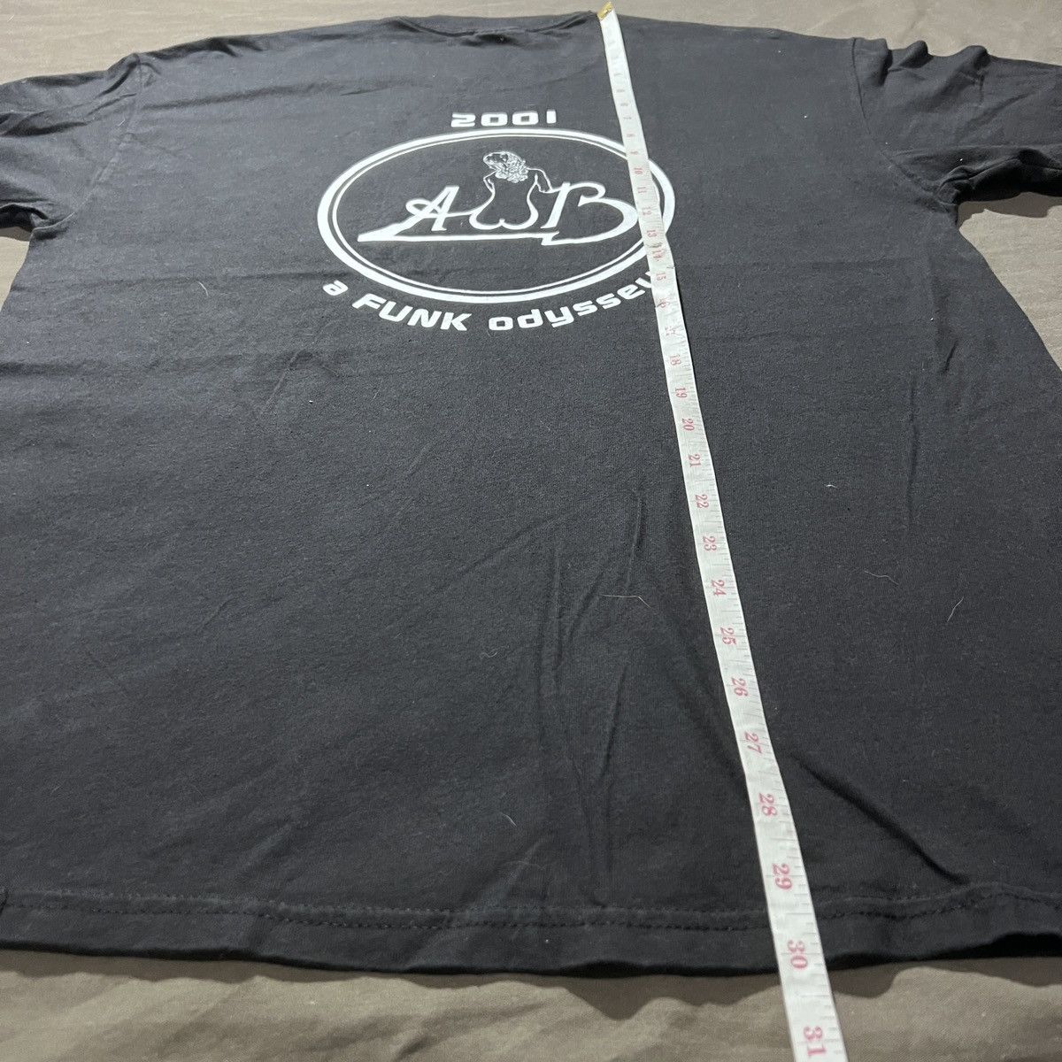 Band Tees Vintage 2001 Average White Band Promo Tee Y2K R&B Soul Funk Size US L / EU 52-54 / 3 - 7 Thumbnail