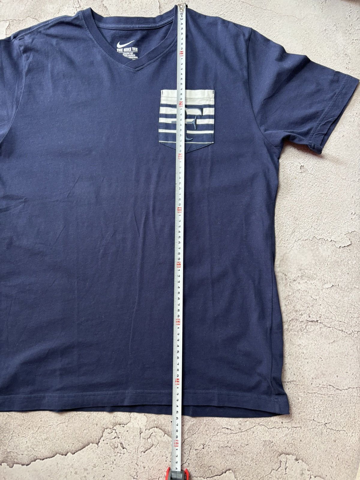 Nike Nike RF Roger Federer V-Neck Tee Shirt Size L Size US L / EU 52-54 / 3 - 9 Thumbnail