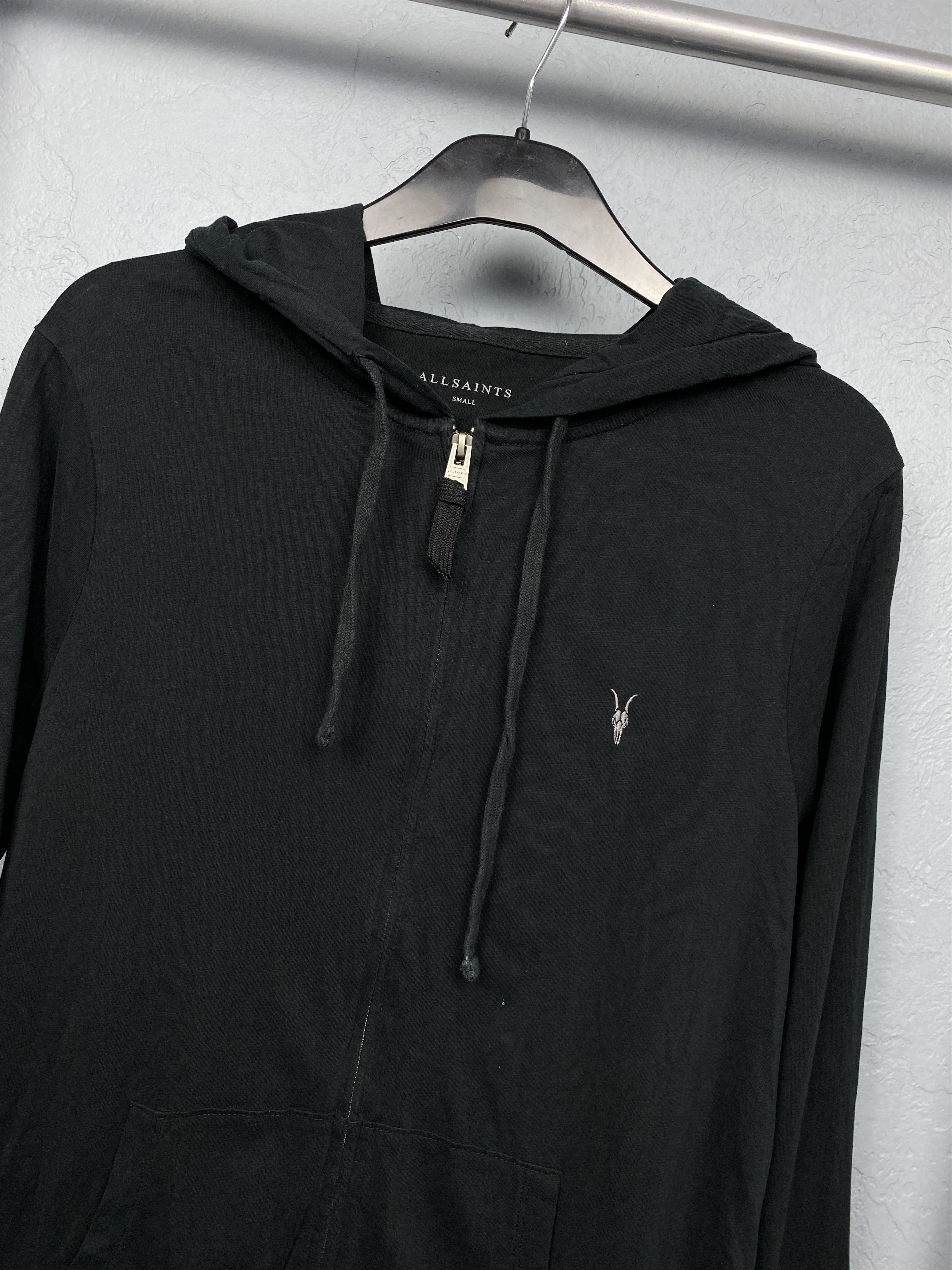 Allsaints × Vintage Allsaints Vintage Mens Brace Zip Hoodie Size US S / EU 44-46 / 1 - 2 Thumbnail