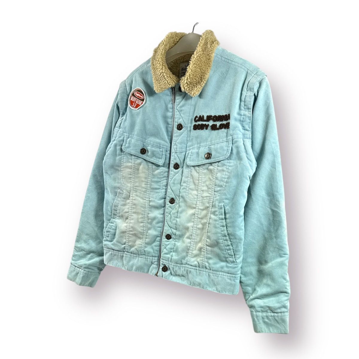 Body Glove 🔥 BODY GLOVE SURFING JAPAN CORDUROY TRUCKER JACKET - M Size US S / EU 44-46 / 1 - 2 Thumbnail