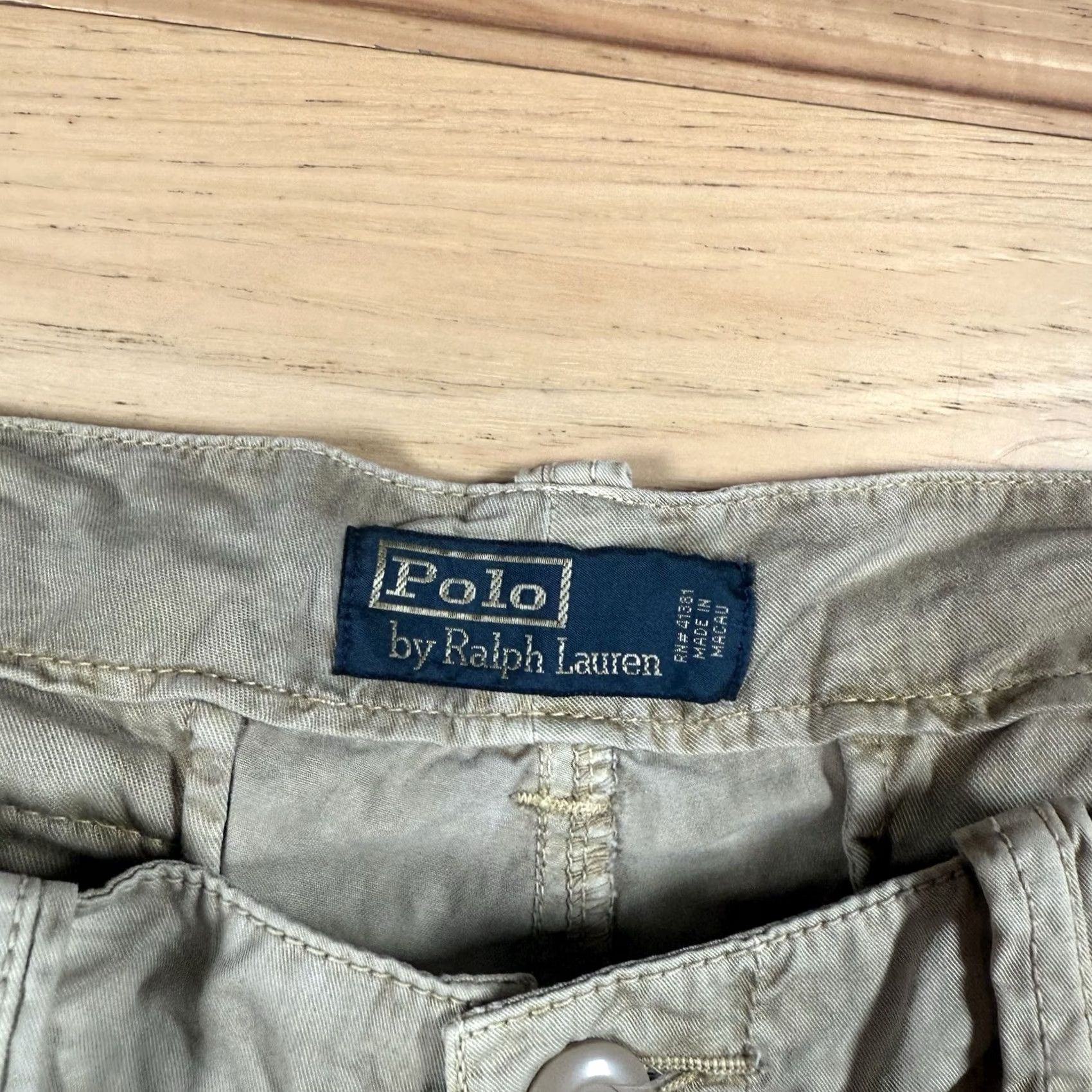 Polo Ralph Lauren VTG Polo Ralph Lauren Cargo Paratrooper Pants Mens 38x30 Green Utility Pants Mens 38 Green Cargo 30 Inseam Size US M / EU 48-50 / 2 - 3 Thumbnail