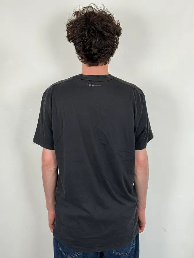 Dsquared2 SS2017 Dsquared2 Black Safety Pin Print T-Shirt Size US L / EU 52-54 / 3 - 3 Thumbnail