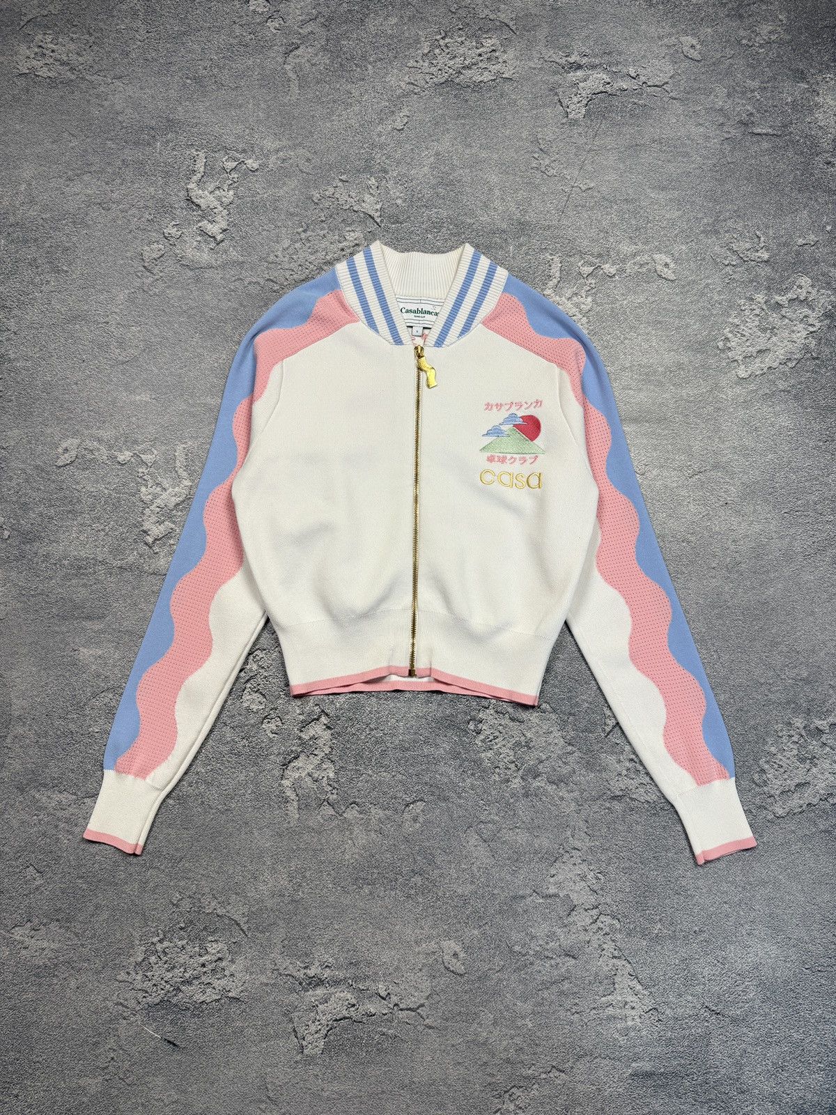 Casablanca Casablanca Zip Sweatshirt Big Logo Size US S / EU 44-46 / 1 - 18 Thumbnail