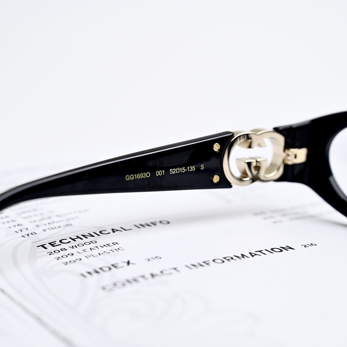 Gucci GUCCI GG1693O GLASSES Size ONE SIZE - 7 Thumbnail