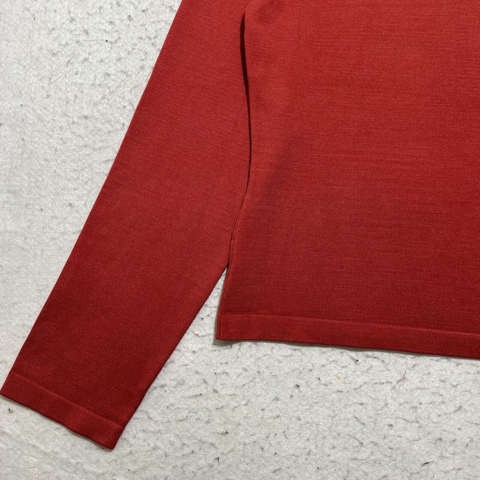 Other Talbots Medium Crewneck T Shirt Solid Red Burgundy Top Size M / US 6-8 / IT 42-44 - 5 Thumbnail
