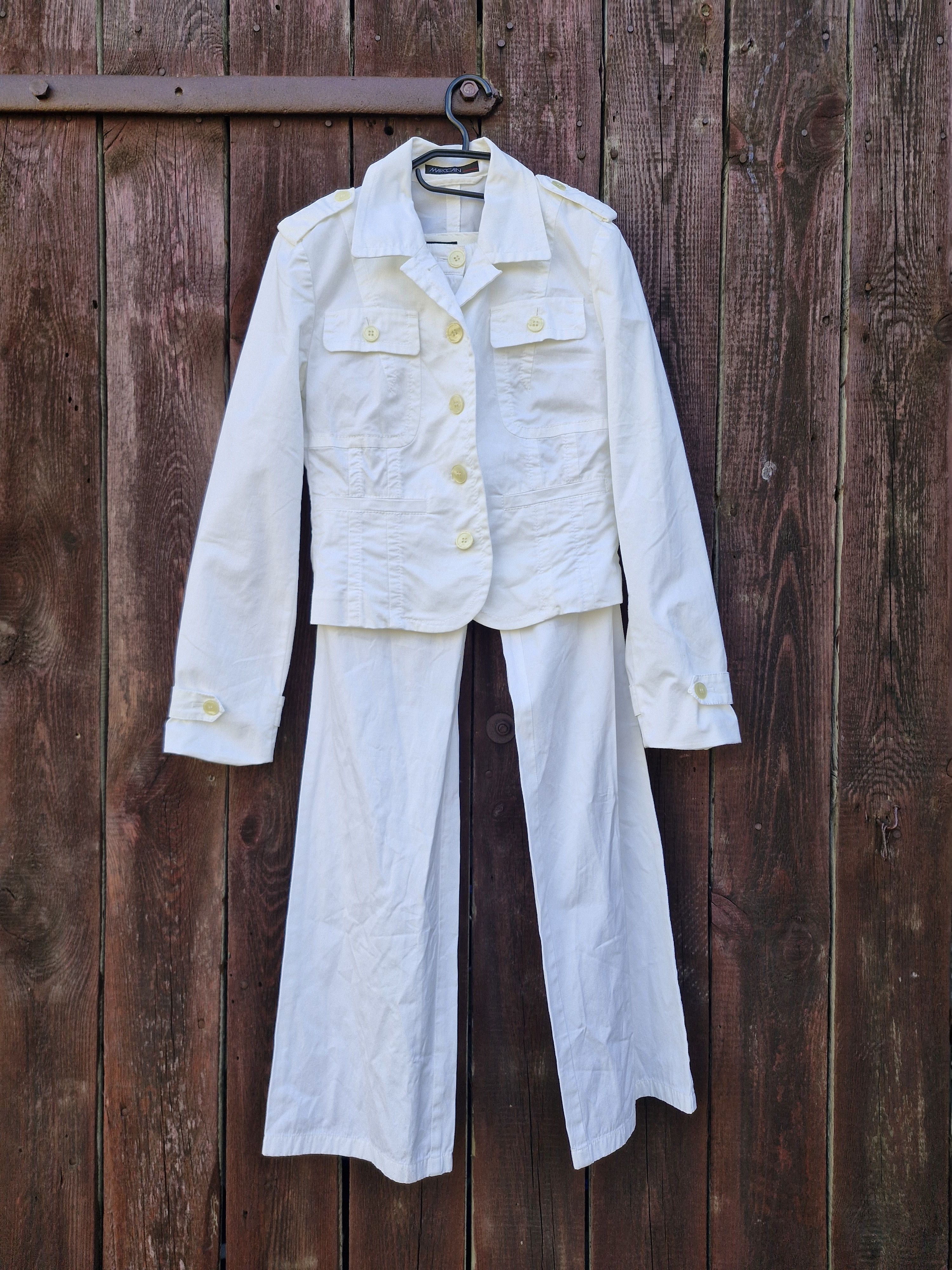 Other Marc Cain cotton linen blazer and pants Size M / US 6-8 / IT 42-44 - 1 Thumbnail