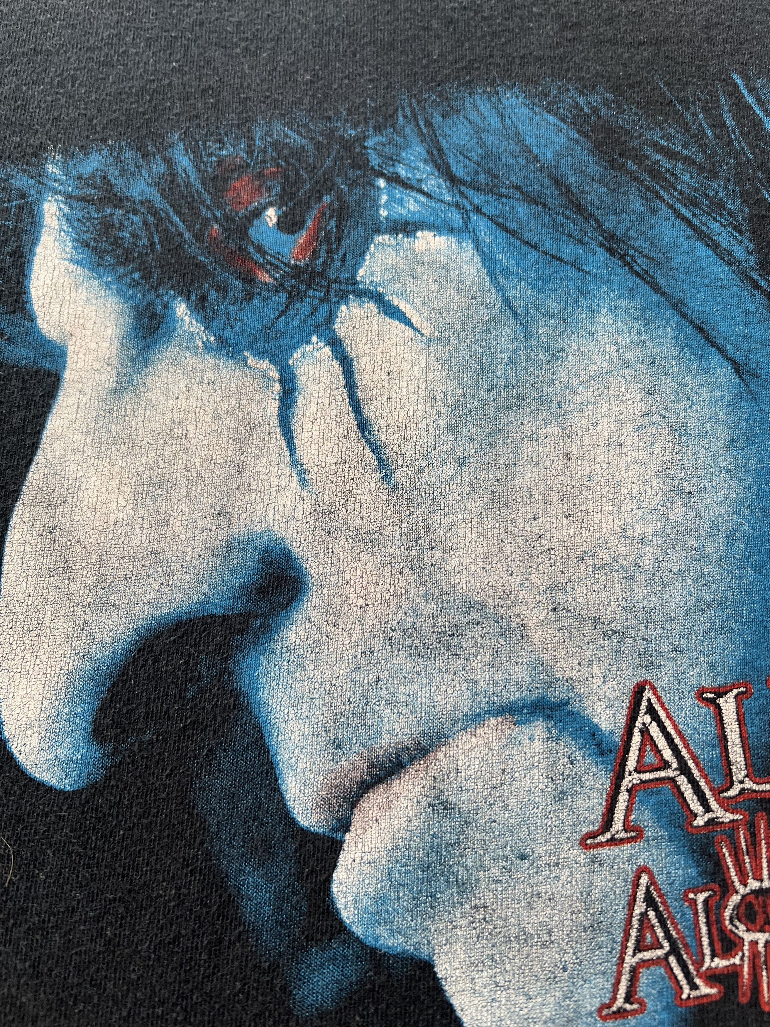 Band Tees Vintage 2000s Alice Cooper Along Came A Spider Tour T-shirt Size US M / EU 48-50 / 2 - 4 Thumbnail