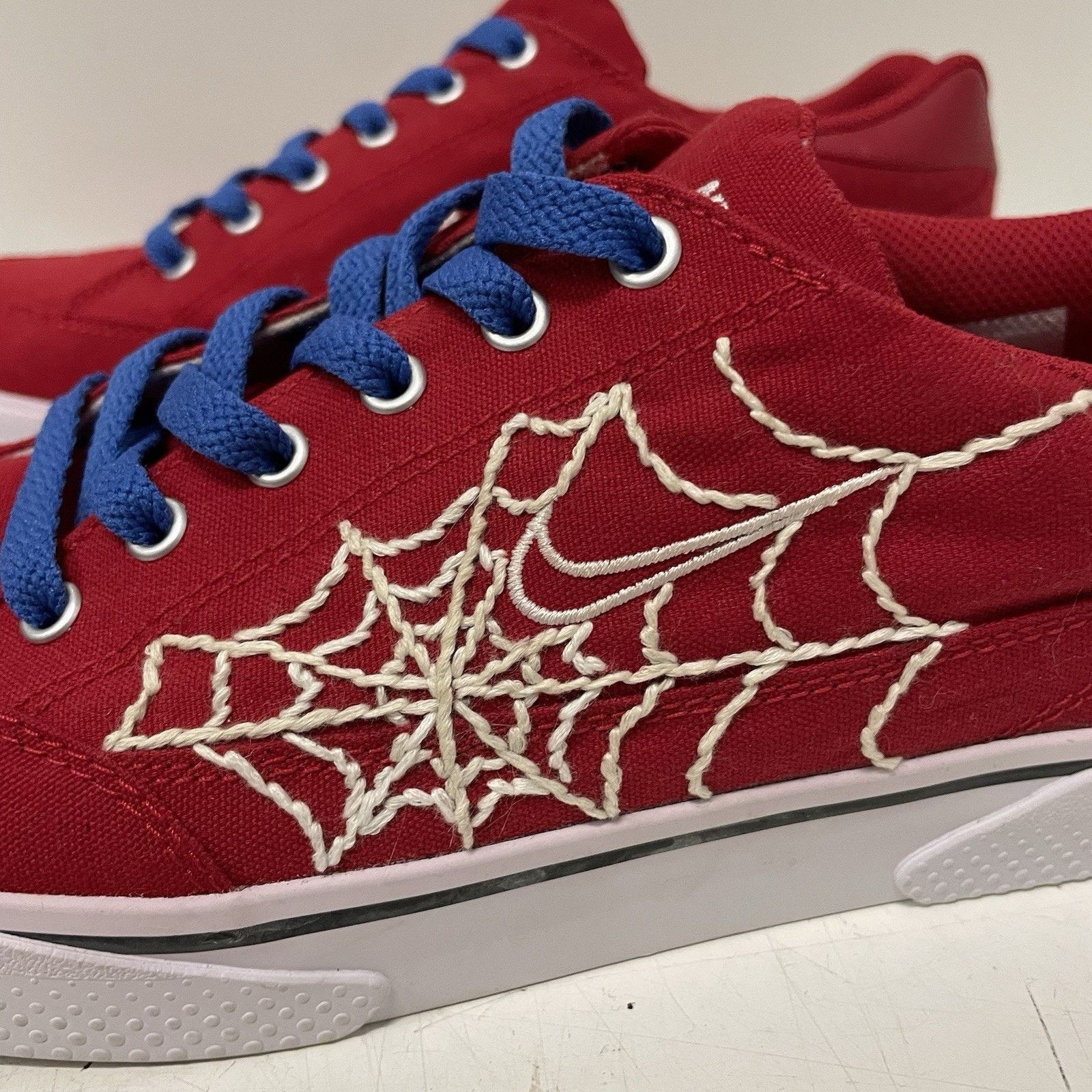 Nike Nike GTS 97 Men’s Sneaker Custom Spider-Man Shoes Canvas 10 Size US 10 / EU 43 - 2 Thumbnail