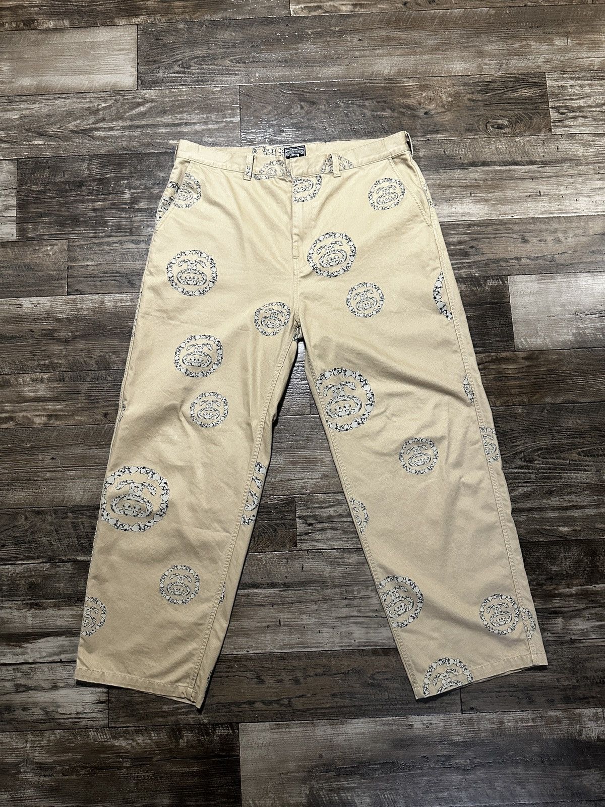 DENIM TEARS × Stussy Stussy Denim Tears SS Wreath Chinos