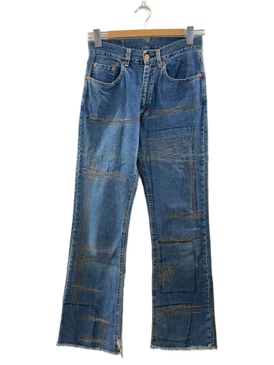 Hysteric Glamour Contrast Stitch Pattern Boot Cut Denim Jeans Size US 28 / EU 44 - 1 Thumbnail