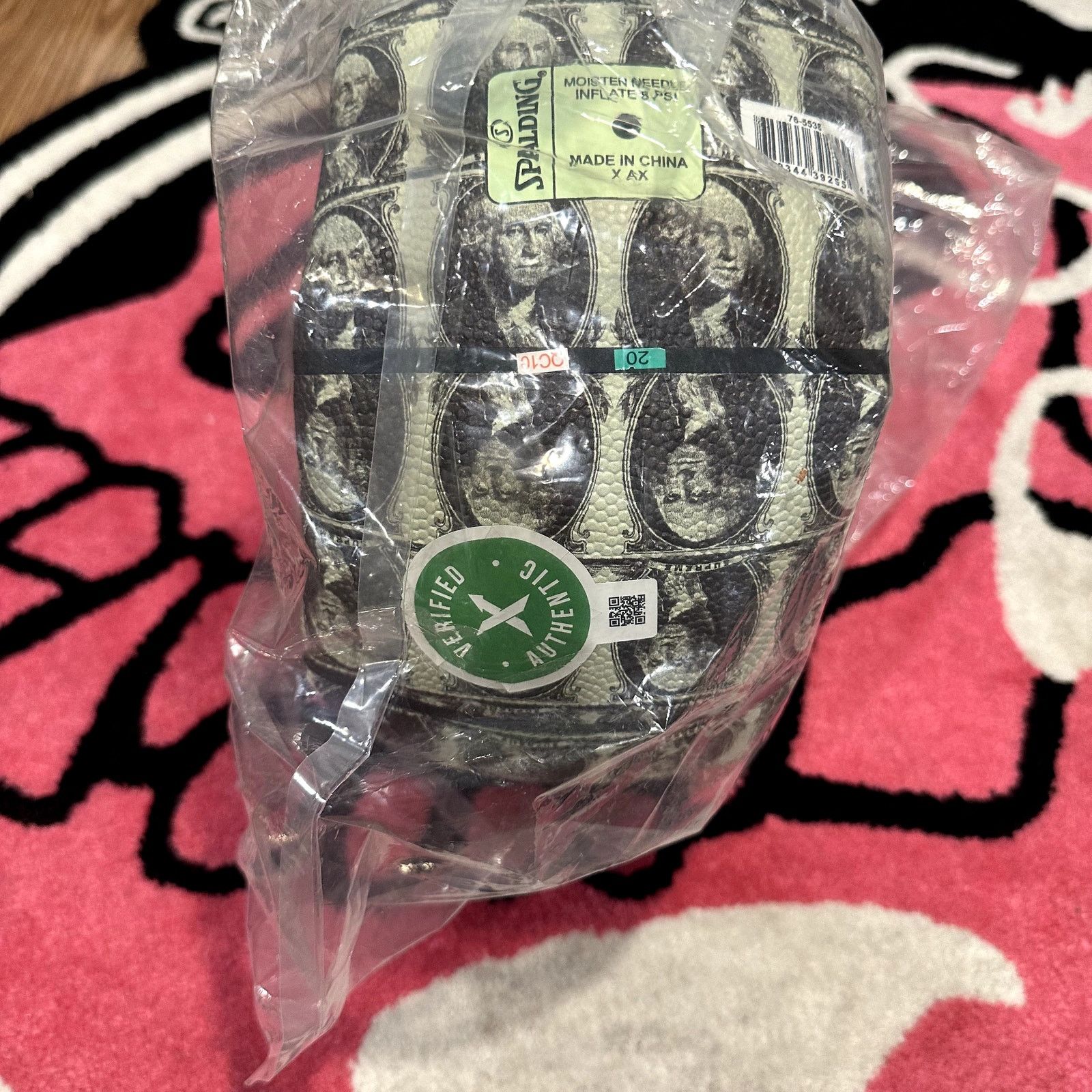 Supreme Supreme Spalding Washington Basketball – Pale Mint – FW20 Size ONE SIZE - 5 Thumbnail