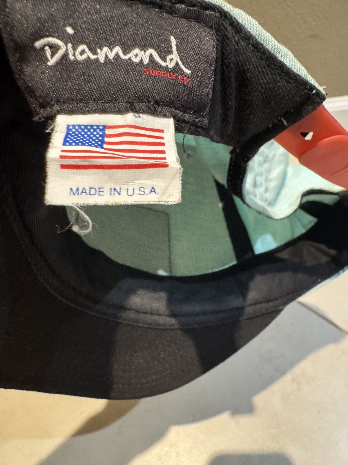 Diamond Supply Co. Diamond Supply Co. x Grizzly Grip Snapback Hat Tiffany Size ONE SIZE - 5 Thumbnail