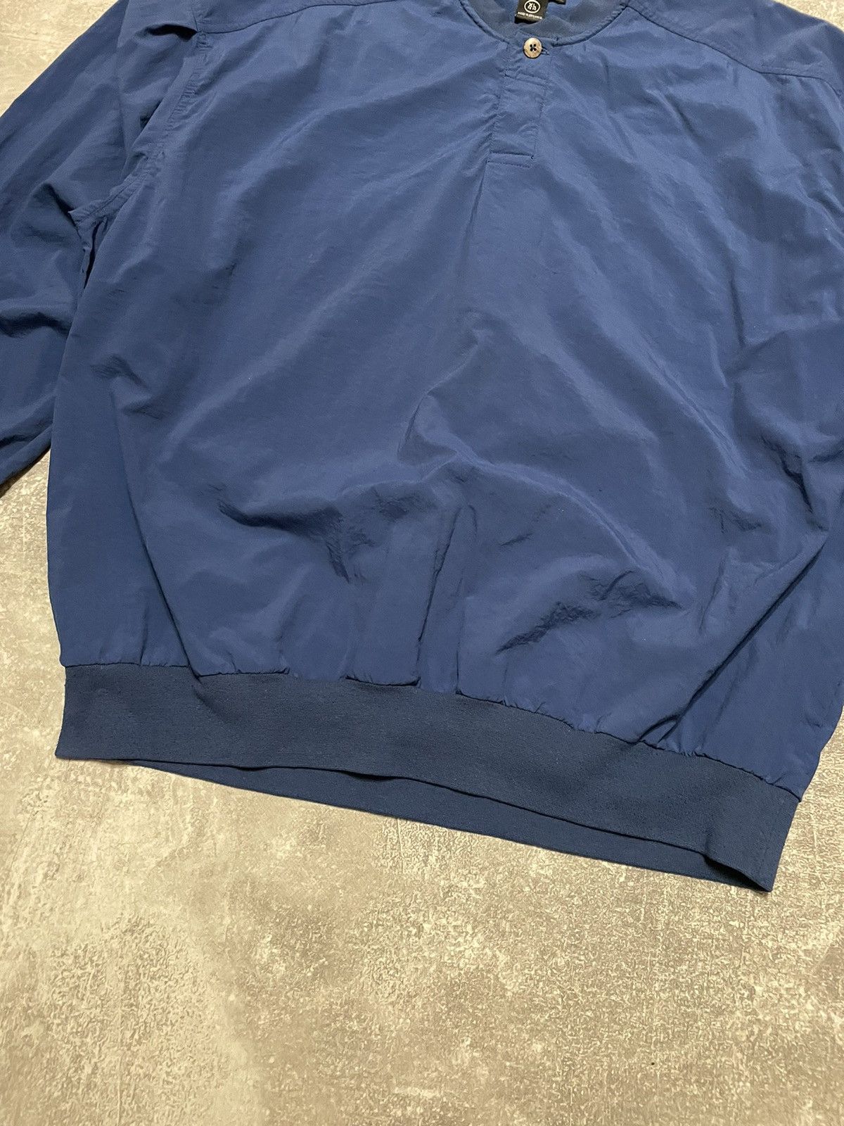 Nike × Vintage Vintage Nike Golf Nylon Sweatshirt Swoosh Logo Size US XL / EU 56 / 4 - 3 Thumbnail