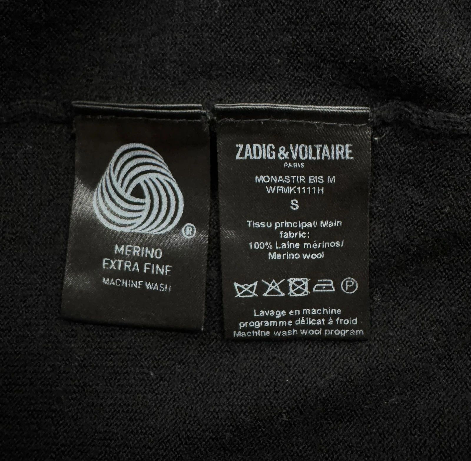 Zadig & Voltaire Zadig & Voltaire Wool Jumper Blade size S Size S / US 4 / IT 40 - 16 Thumbnail