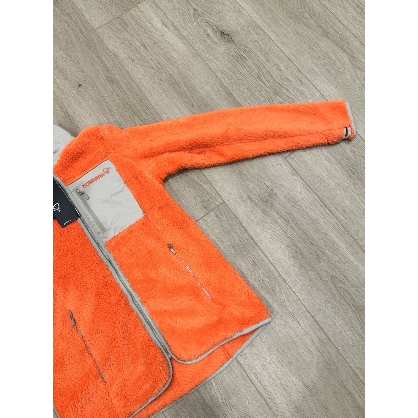 Vintage Norrona Femund Warm3 Fleece Jacket Womens Medium Full Zip Orange NWT Sample Size M / US 6-8 / IT 42-44 - 2 Thumbnail