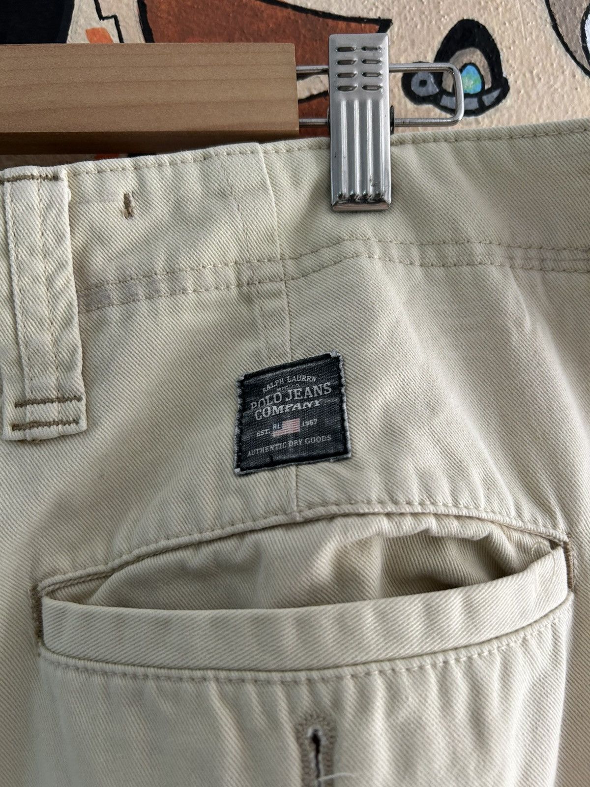 Vintage 90s Polo Cargo shorts Size US 32 / EU 48 - 4 Thumbnail
