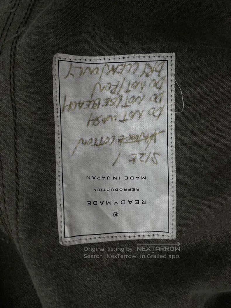 READYMADE Readymade Green Jacket with Arm Patterns. Size US M / EU 48-50 / 2 - 4 Thumbnail