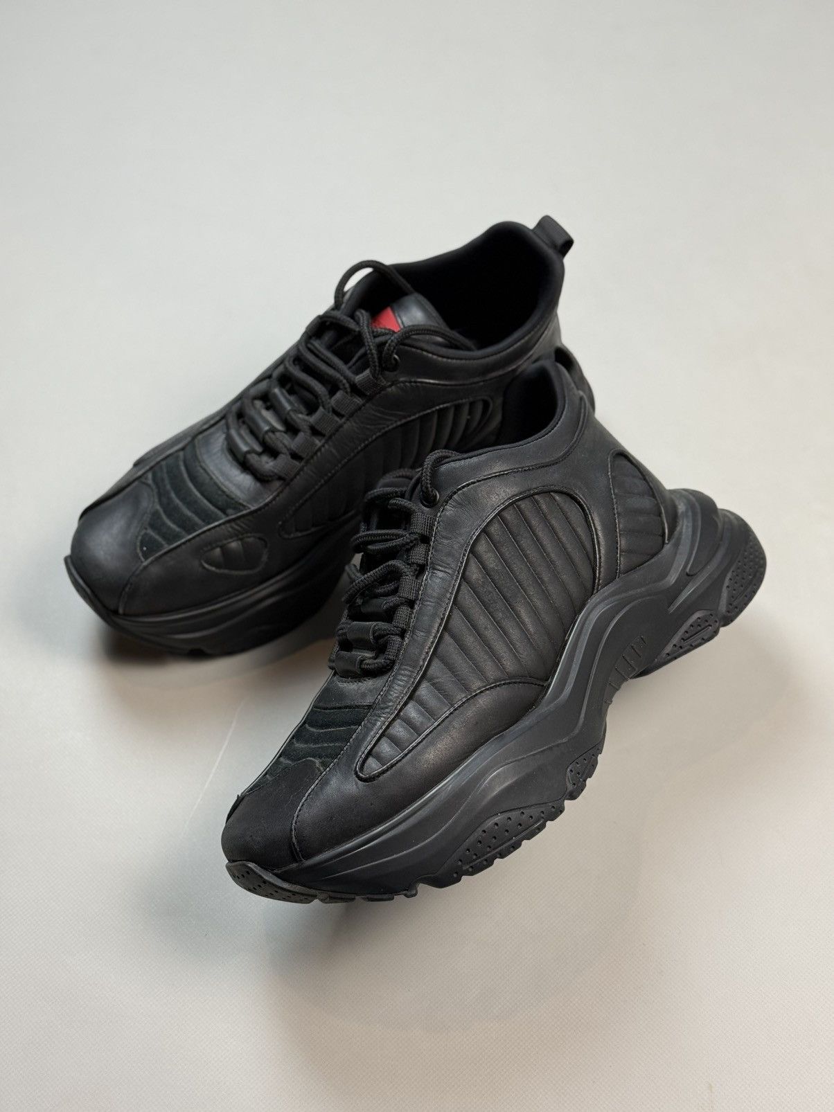 Misbhv MISBHV Black Kombat Moon Trainer Sneakers Size 43 / US 9.5 Size US 9.5 / EU 42-43 - 16 Thumbnail