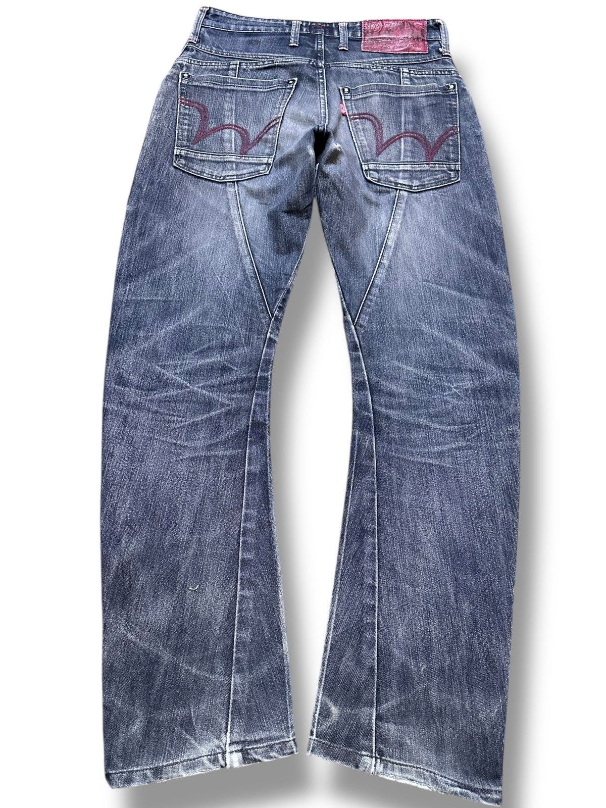 Edwin Vintage Edwin BlueTrip Spiral Leg Cargo Whiskers Denim Size US 29 - 7 Thumbnail