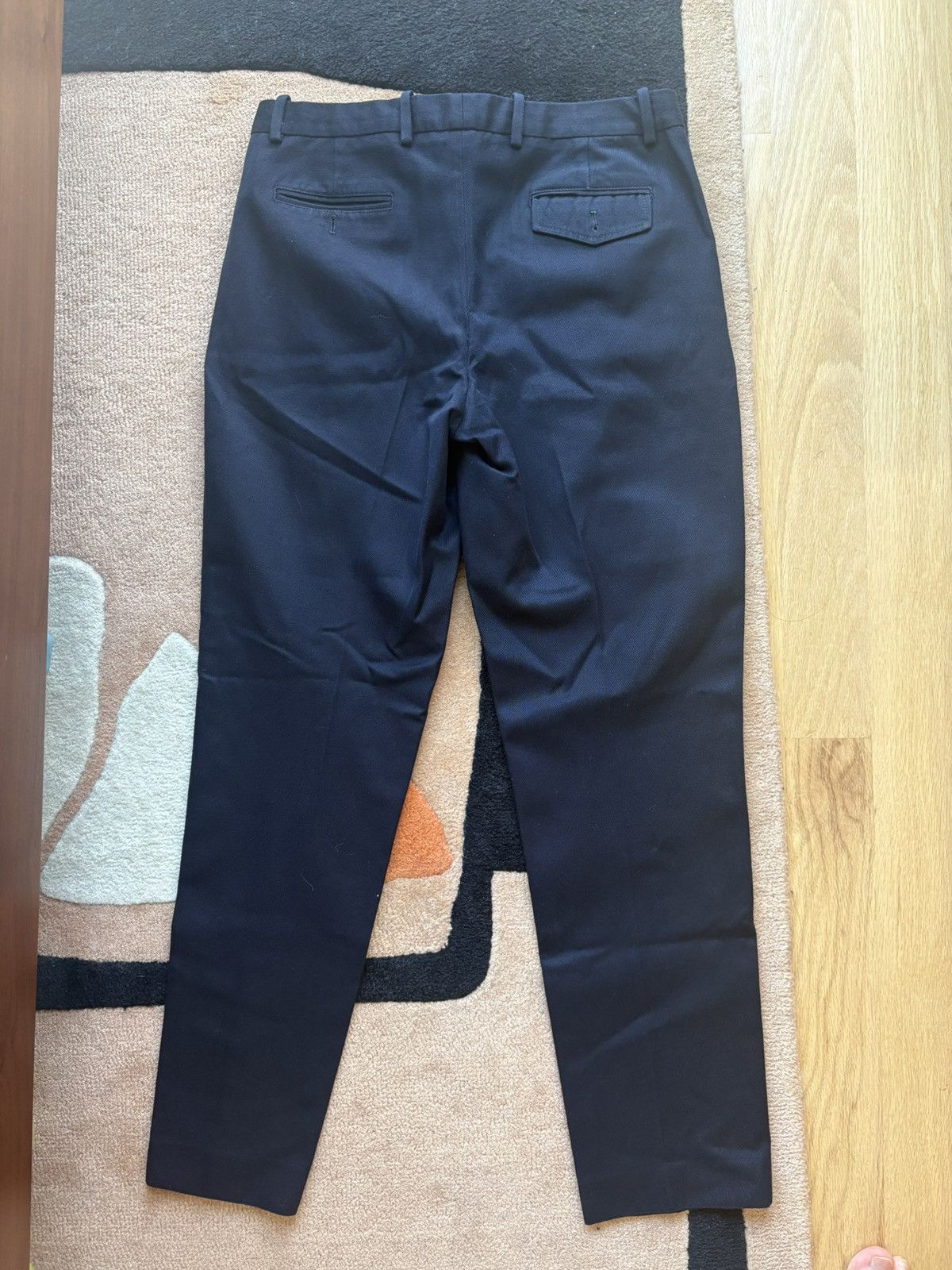 Mr P. Navy Twill cotton trousers Size US 30 / EU 46 - 2 Thumbnail