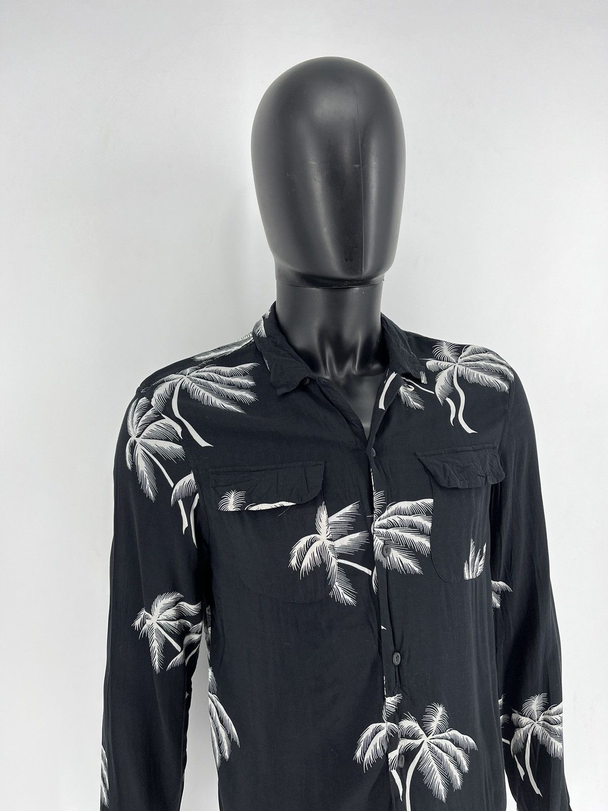Allsaints Vintage Y2K Allsaints Hawaiian Shirt Art Hype Size M Size US M / EU 48-50 / 2 - 3 Thumbnail