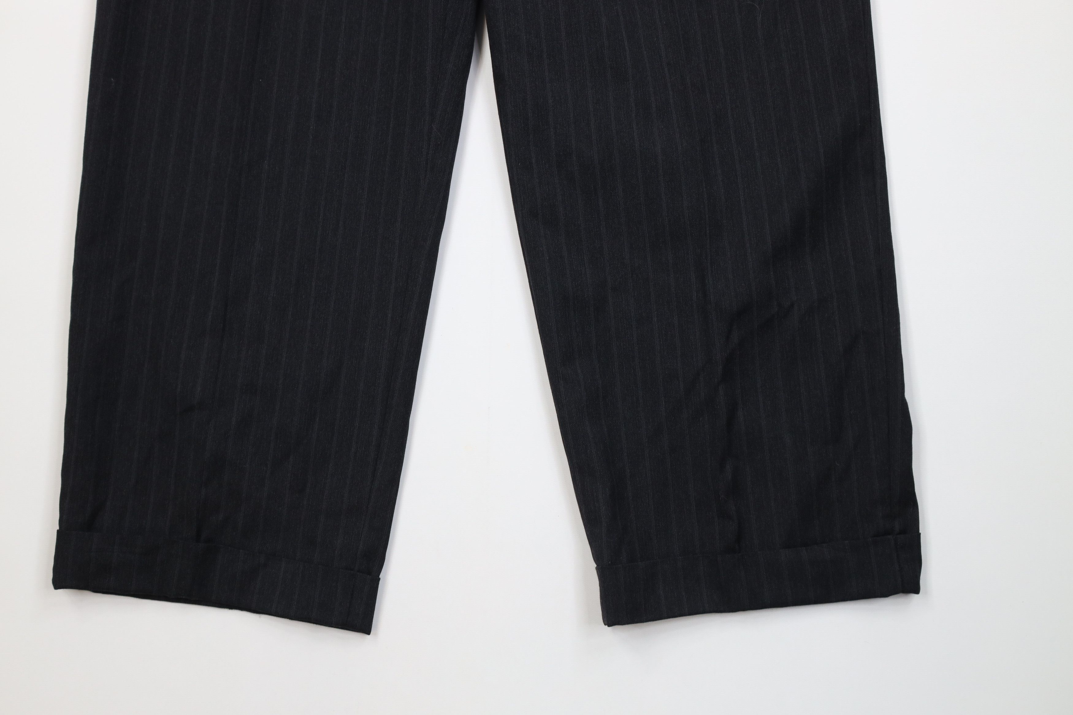 Vintage Vintage 90s Streetwear Wool Knit Wide Leg Chino Pants Size US 38 / EU 54 - 4 Thumbnail