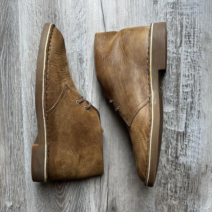 Clarks CLARKS • CLARKS Original "Leather Desert Boots" (12M) Size US 12 / EU 45 - 9 Thumbnail