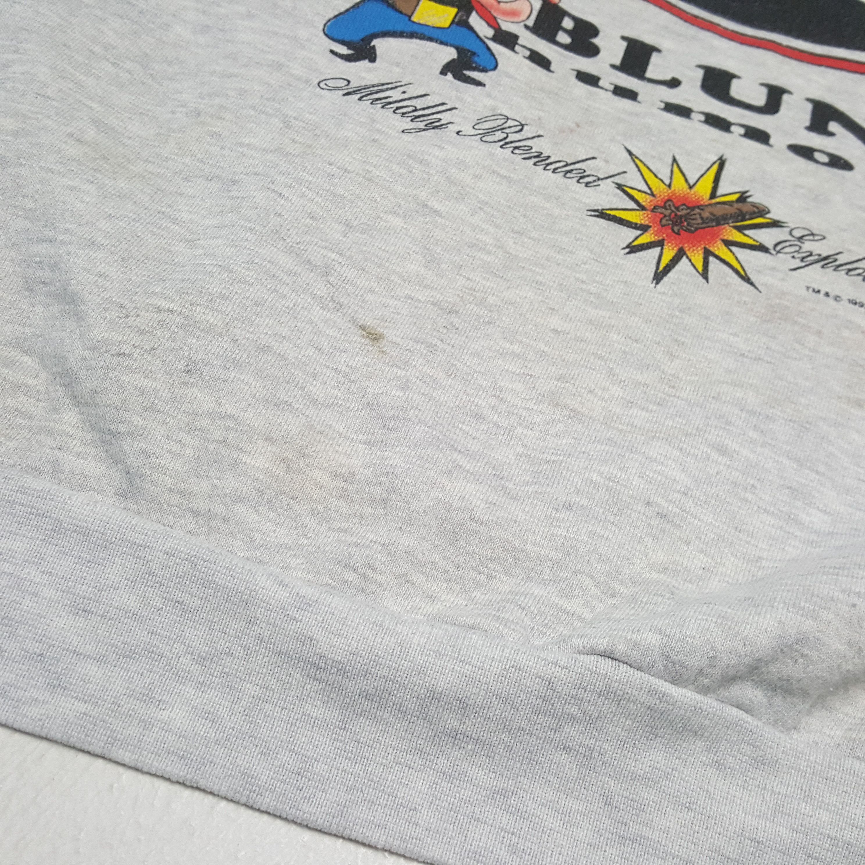 Vintage Loonies Blunt Humour Cartoon Sweatshirt C298N6 Size US L / EU 52-54 / 3 - 8 Thumbnail