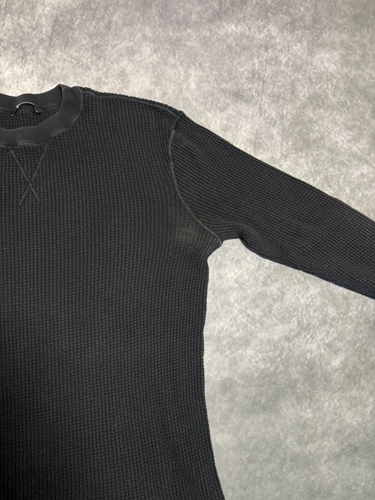 Alexander Wang Alexander Wang Thermal Longsleeve Waffle Knit Shirt Small OS Size US L / EU 52-54 / 3 - 6 Thumbnail