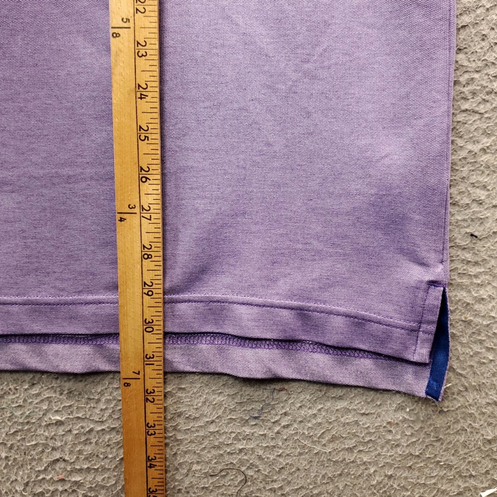 Izod IZOD Polo Shirt Mens L Purple Advantage Performance Natural Stretch Collared Polo Size US L / EU 52-54 / 3 - 6 Thumbnail