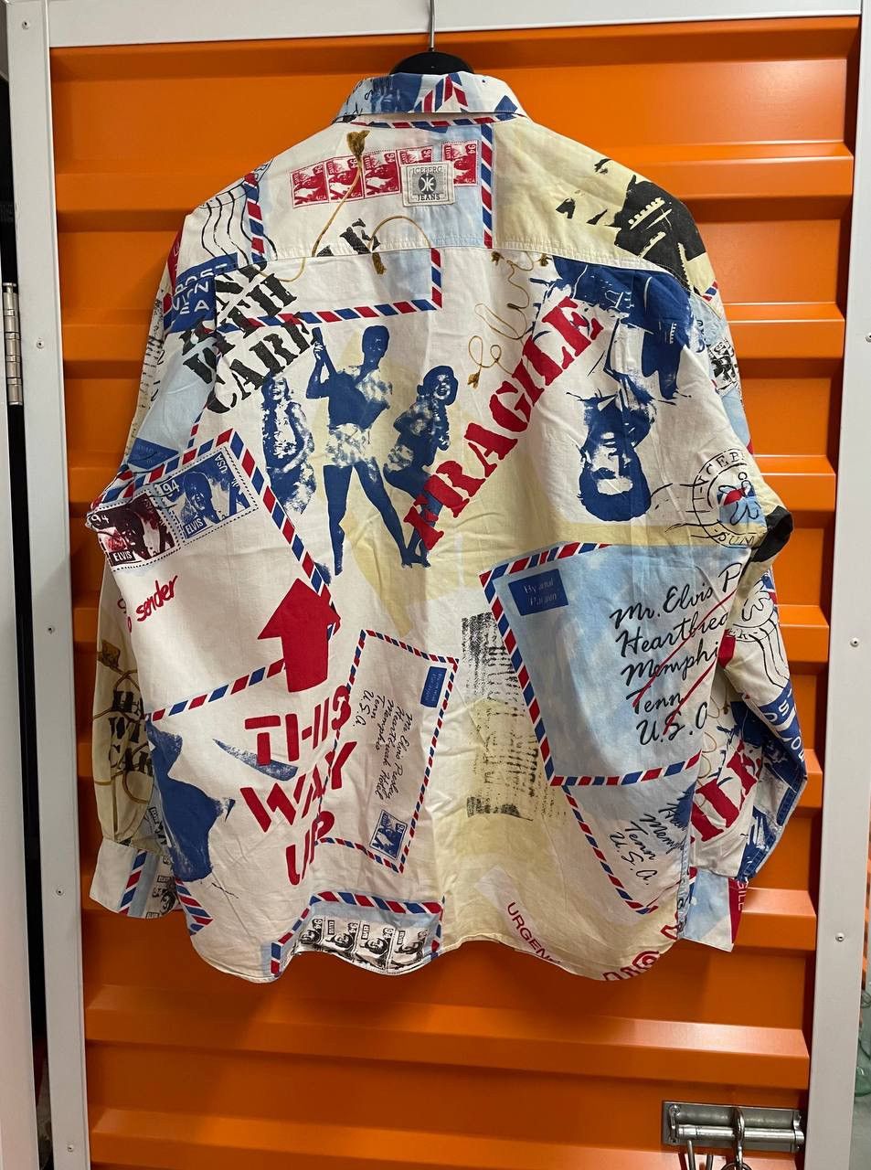 Iceberg 1994 ELVIS PRESLEY Vintage ICEBERG Shirt Snap Button Size US L / EU 52-54 / 3 - 3 Thumbnail