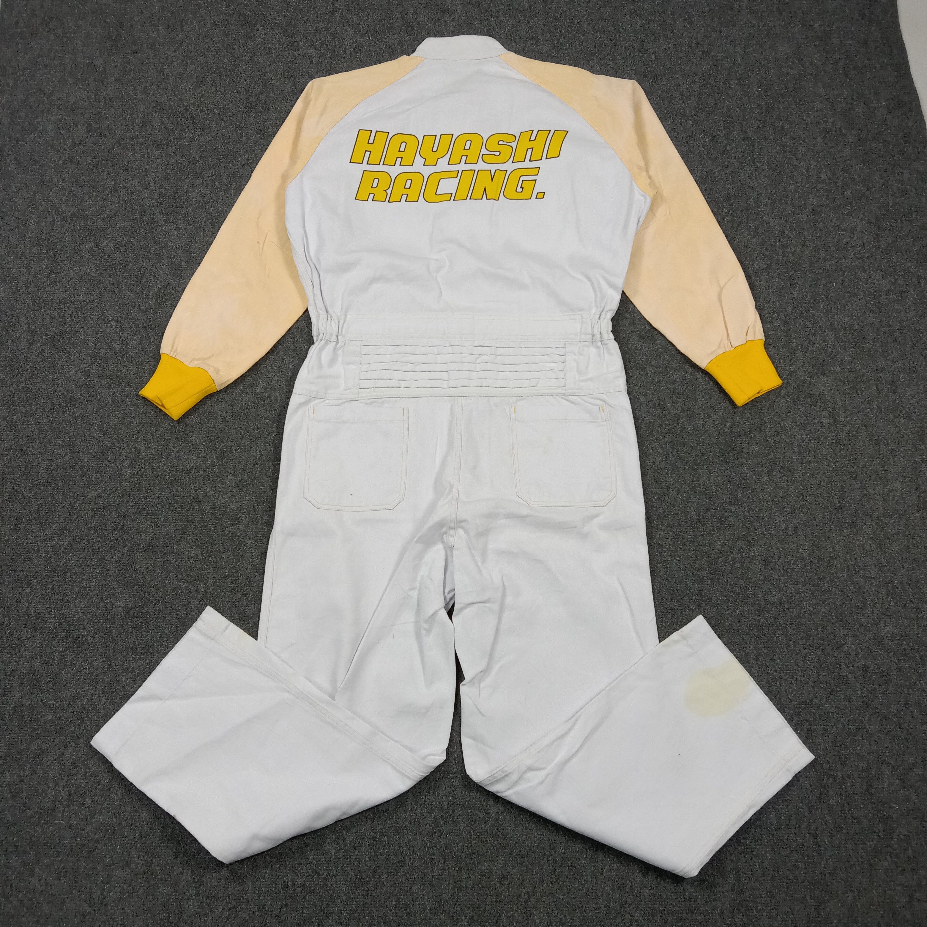 Japanese Brand Hayashi Racing Motorsports Workwear Coverall Jacket C274N13 Size US L / EU 52-54 / 3 - 1 Thumbnail