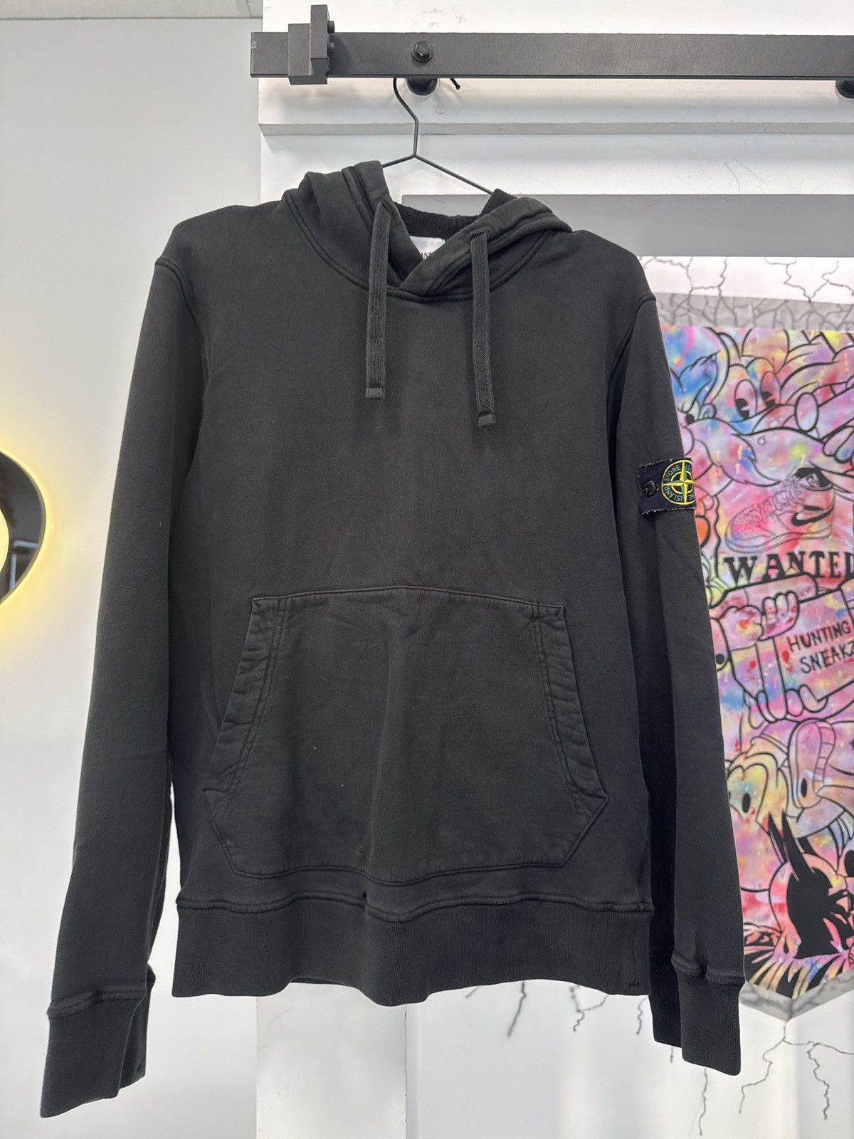 Stone Island Hoodie Black