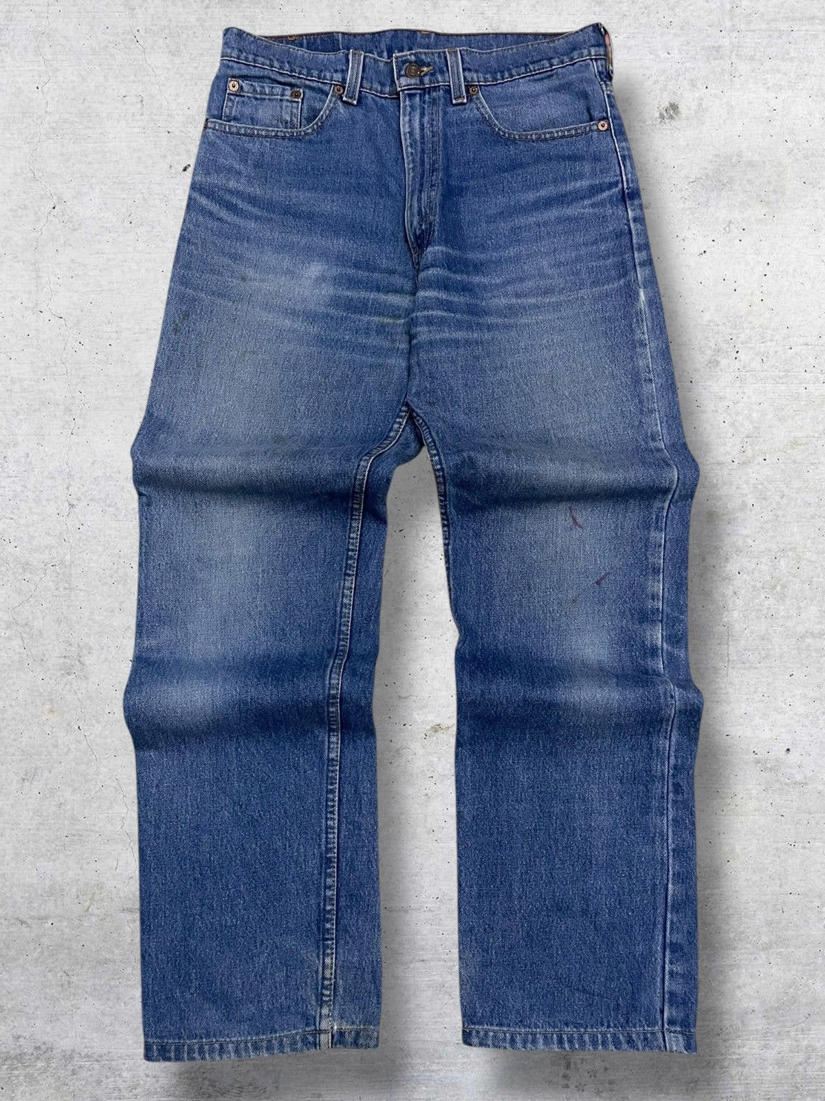 Levi's Vintage Clothing VINTAGE LEVIS 515 90S DESIGNER DIRT WASHED GRUNGE DENIM Size US 30 / EU 46 - 1 Thumbnail
