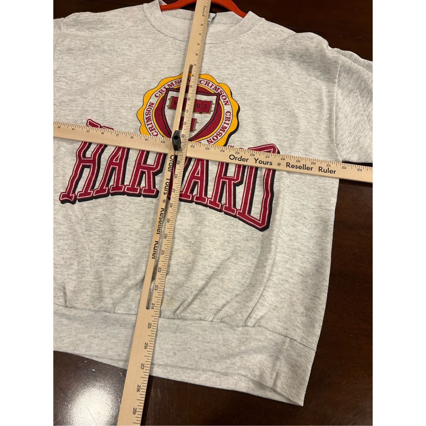 Vintage Fits L - vintage 1990s university Harvard College sweatshirt Size US L / EU 52-54 / 3 - 5 Thumbnail