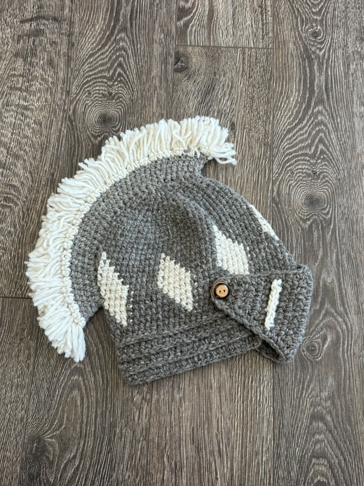 Handmade × Vintage Handmade Helmet Beanie Size ONE SIZE - 2 Thumbnail