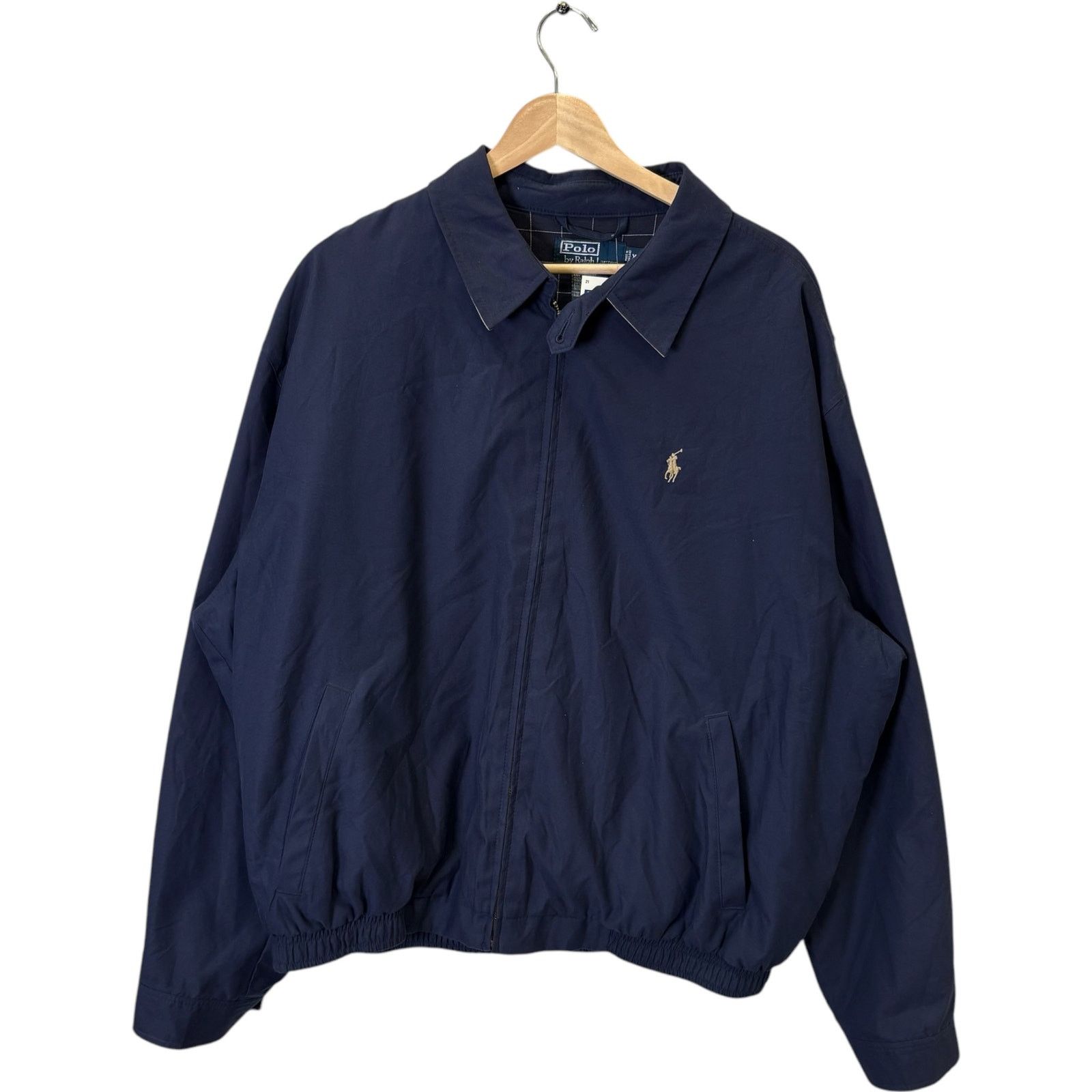 Polo Ralph Lauren VTG Polo by Ralph Lauren Collared Full Zip Light Jacket XL Size US XL / EU 56 / 4 - 1 Thumbnail